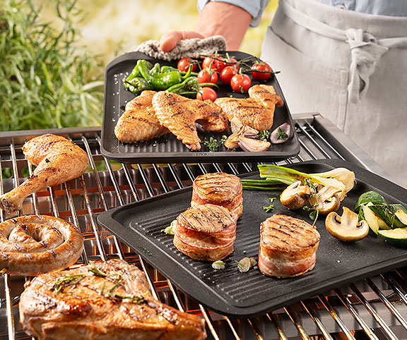 Dual Grill Bizona 30x22.5 cm