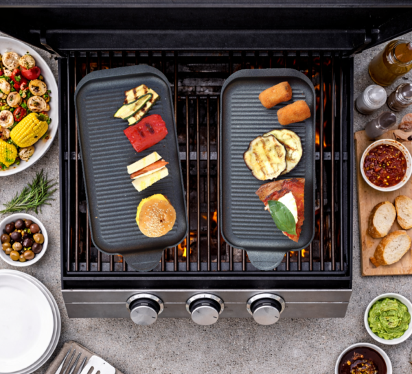 Piastra Fingergrill 32x16 cm