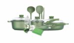 set green senza grembiule