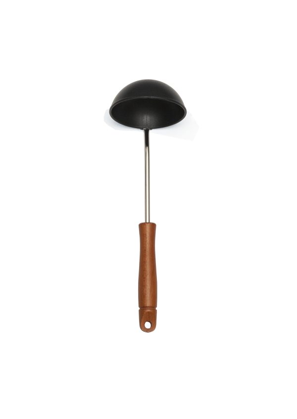 Mestolo in Nylon con manico Legno Factory Outlet