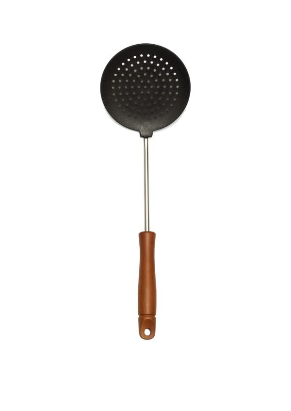 Schiumarola in Nylon con manico Legno Factory Outlet