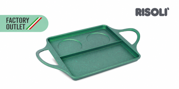 Piastra BB Burger Dr.Green® con 3 aree cottura Factory outlet