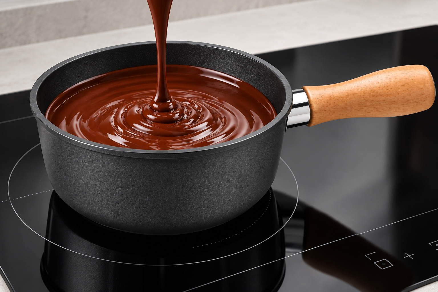 fonduta 20 induzione manico legno ambient